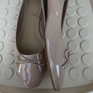 Patent Ballet Flats